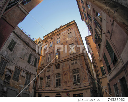 valoria place genoa historic palace and buildings in old town 74528962