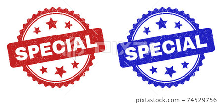 SPECIAL Rosette Stamps with Corroded Style 74529756