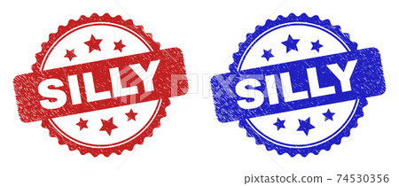 SILLY Rosette Seals with Corroded Style 74530356