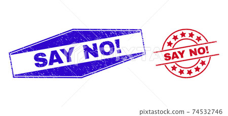 SAY NO! Corroded Badges in Round and Hexagonal Forms SAY NO! Corroded Badges in Round and Hexagonal Forms 74532746