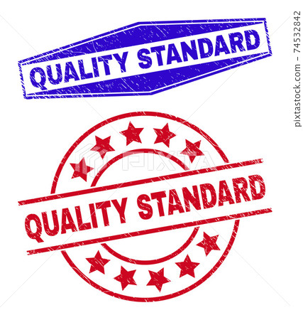 QUALITY STANDARD Rubber Stamp Seals in Round and Hexagon Shapes QUALITY STANDARD Rubber Stamp Seals in Round and Hexagon Shapes 74532842