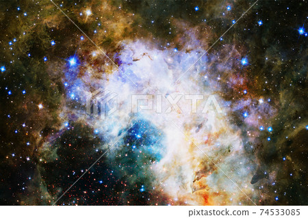 Beautiful colors of outer space. Elements of this image furnished by NASA Beautiful colors of outer space. Elements of this image furnished by NASA 74533085