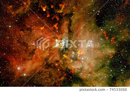 Space background with star field. Elements of this image furnished by NASA 74533088