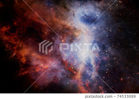 Beautiful colors of outer space. Elements of this image furnished by NASA Beautiful colors of outer space. Elements of this image furnished by NASA 74533089