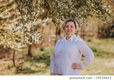 Body positive and self acceptance people concept Body positive and self acceptance people concept 74534853