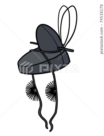 Wrinkled fine crown 74538178