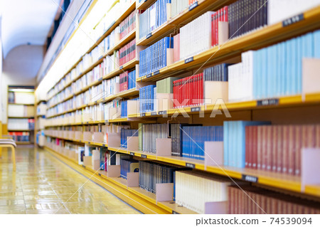 圖書館閱讀圖像研究圖像 74539094