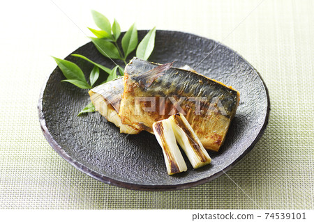 Grilled mackerel in miso 4 Grilled mackerel in miso 4 74539101