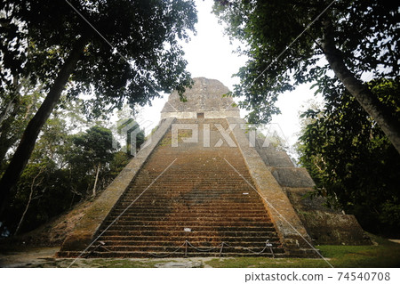 Tikal remains 74540708