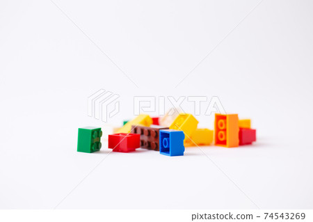 Block colorful Lego 74543269