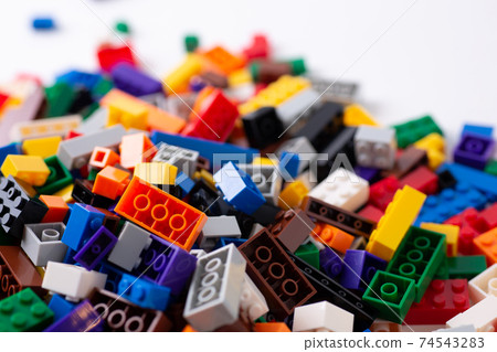 Block colorful Lego 74543283