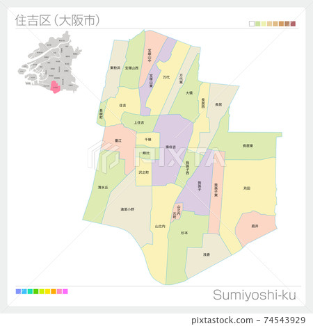 住吉區/住吉區（大阪市/ 24區） 74543929
