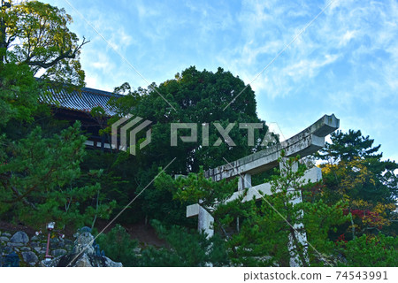廣島縣宮島的清晨風光 廣島縣宮島的清晨風光 74543991