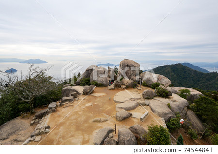 廣島縣秋季廿日市市宮島明森峰 74544841