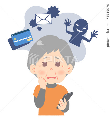 奶奶對病毒電子郵件，信息洩漏和欺詐感到恐懼 74545070