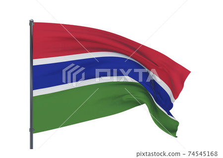 3D illustration. Waving flags of the world -... - Stock Illustration ...