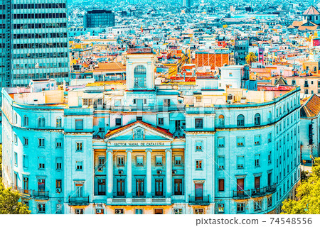 Panorama on Barcelona-Naval Command of Barcelona (Comandancia Na 74548556