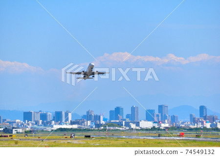 Osaka International Airport take off Osaka International Airport take off 74549132