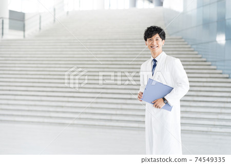 Young pharmacist working in a hospital 74549335