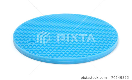 Rubber mat isolated on white. 74549833