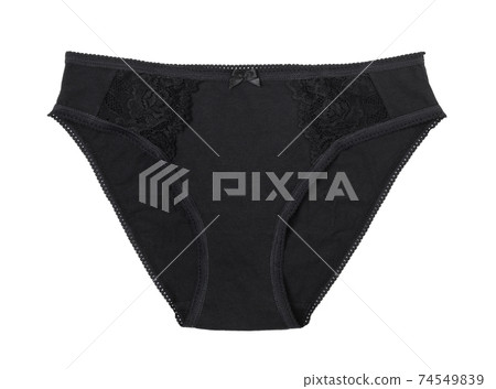 Panties isolated on white. 74549839