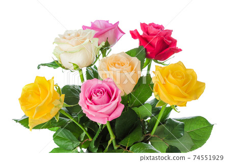 Bouquet of flowers roses 74551929