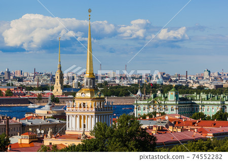 View from Saint Isaac's Cathedral - St. Petersburg Russia View from Saint Isaac's Cathedral - St. Petersburg Russia 74552282