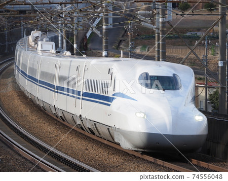 Shinkansen N700S J8 formation at Kyowa's digging section 74556048