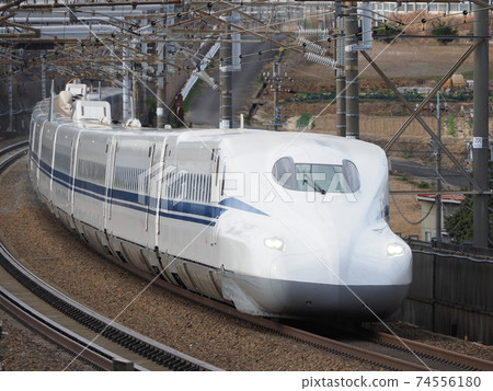 Shinkansen N700S J4 formation at Kyowa's digging section 74556180