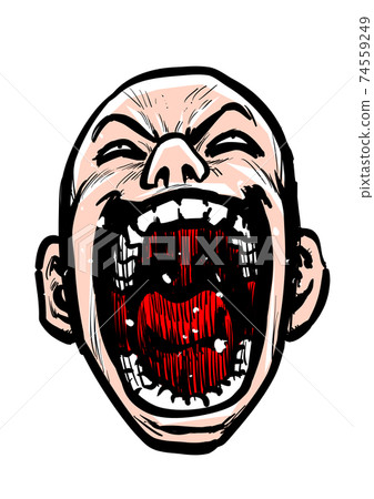 張開嘴,尖叫聲,笑聲,嘲笑的人,低頭,圖解小說,漫畫,漫畫,青年,中年上班族,商業 張開嘴,尖叫聲,笑聲,嘲笑的人,低頭,圖解小說,漫畫,漫畫,青年,中年上班族,商業 74559249