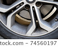 Tire wheel dirt Brake dust 02 74560197