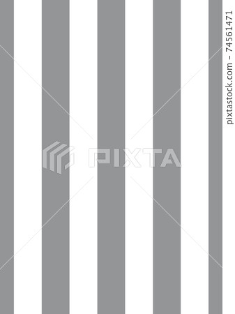 Thick gray and white vertical stripes-Color of - Stock Illustration  [74561471] - PIXTA