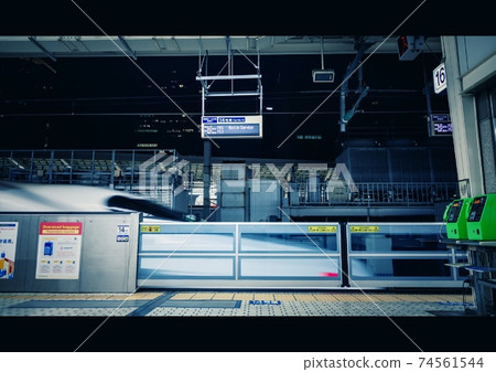 東海道新幹線從東京站出發 74561544