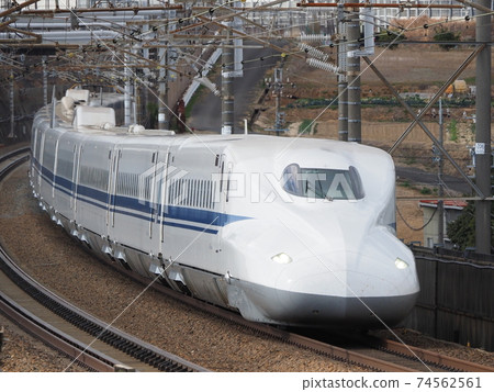 Shinkansen N700A at Kyowa's cut section 74562561
