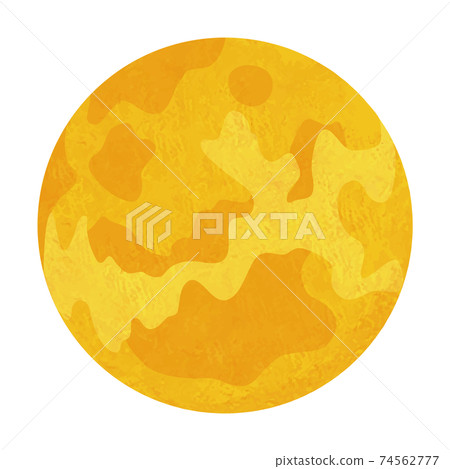 金星太陽系行星手寫風格的插圖 74562777