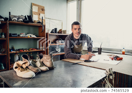 Hereditary tanner will be conducting a master class on making shoes from the skin, making a pattern on paper in his studio Hereditary tanner will be conducting a master class on making shoes from the skin, making a pattern on paper in his studio 74565529