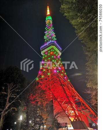 Tokyo Tower Christmas version 74566030