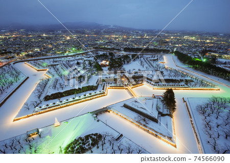 Hakodate, Japan at Fort Goryokaku 74566090