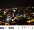 Night view of Malacca, Malaysia 74567245