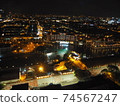 Night view of Malacca, Malaysia 74567247