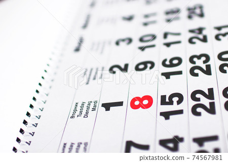 on the calendar March 8 on the calendar March 8 74567981