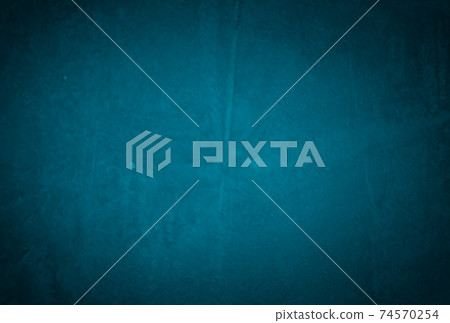 Vintage grunge blue concrete texture studio wall background with vignette. Vintage grunge blue concrete texture studio wall background with vignette. 74570254