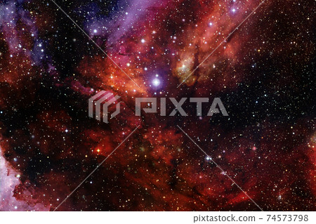 Deep space. Nebulae. Elements of this image furnished by NASA 74573798