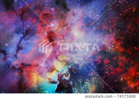 Outer space nebula, stars and galaxy. Elements of this image furnished by NASA Outer space nebula, stars and galaxy. Elements of this image furnished by NASA 74573800