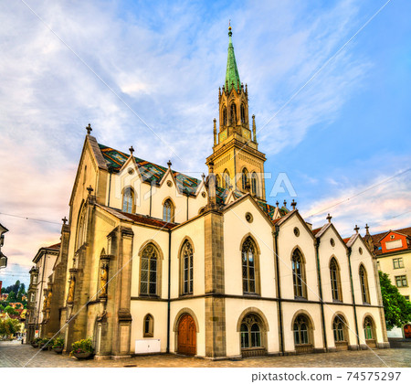 St. Laurenzen Church in St. Gallen, Switzerland 74575297