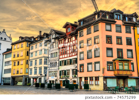 Architecture of St. Gallen in Switzerland 74575299