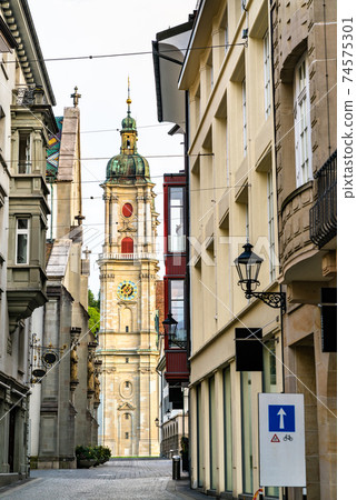 St. Gallen Cathedral in Switzerland 74575301