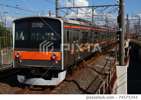 Musashino Line 205 Series Departing for Indonesia (Soga Line: 40th) 74575343