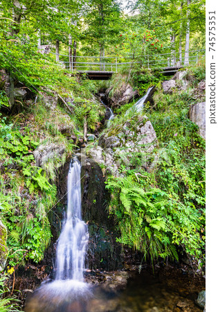 Fahler waterfall in the Black Forest, Germany 74575351