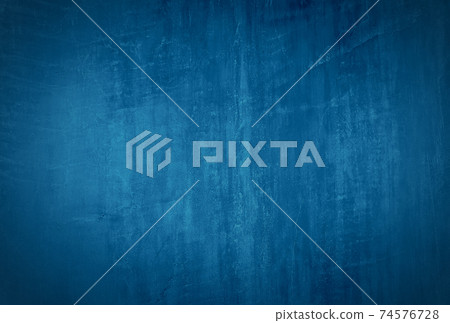 Vintage grunge blue concrete texture studio wall background with vignette. Vintage grunge blue concrete texture studio wall background with vignette. 74576728